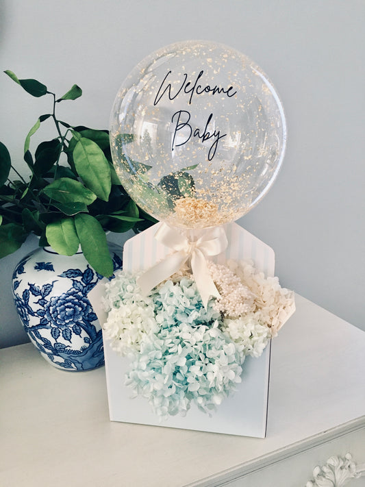 Blue Envelope Balloon Bouquet