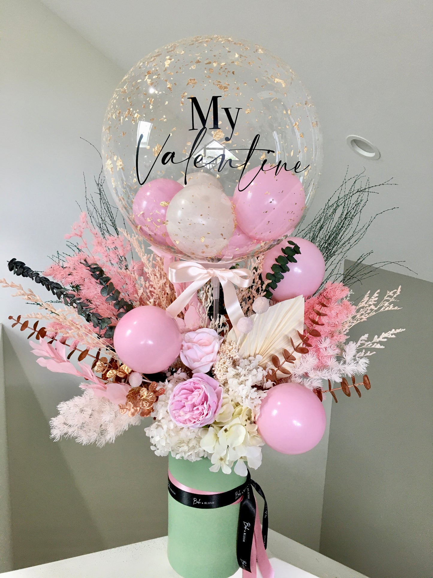 Valentine's Bubble Bouquet